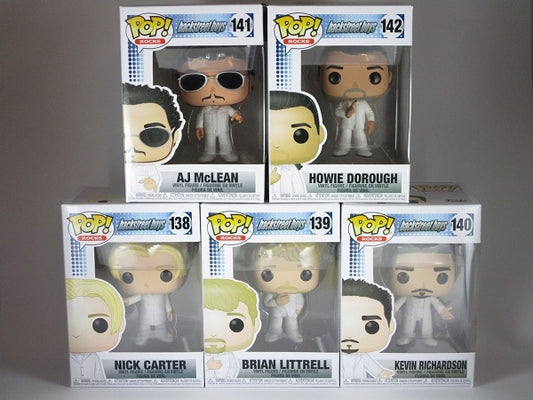 バックストリートボーイズ5体セット [backstreet boys] FUNKO(ファンコ) POP! ROCKS 138-142