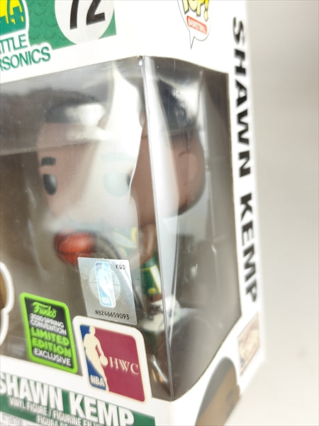 ショーン・ケンプ 2020年SPRING CONVENTION限定 [シアトルスーパーソニックス] FUNKO(ファンコ) POP! BASKETBALL 72