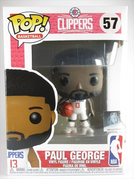 ポール・ジョージ [ロサンゼルス・クリッパーズ] FUNKO(ファンコ) POP! BASKETBALL 57