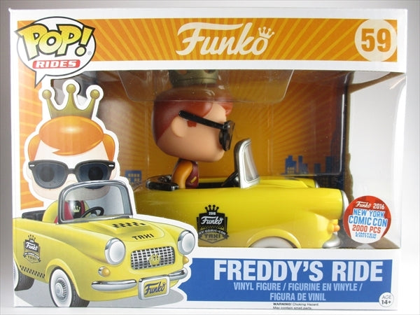 フレディ君 タクシー 2016年NYCC 2000体限定 [Funko] FUNKO(ファンコ) POP! RIDES 59