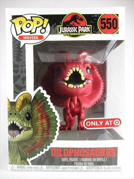 ディロフォサウルス 赤 [ジュラシックパーク] FUNKO(ファンコ) POP! MOVIES 550