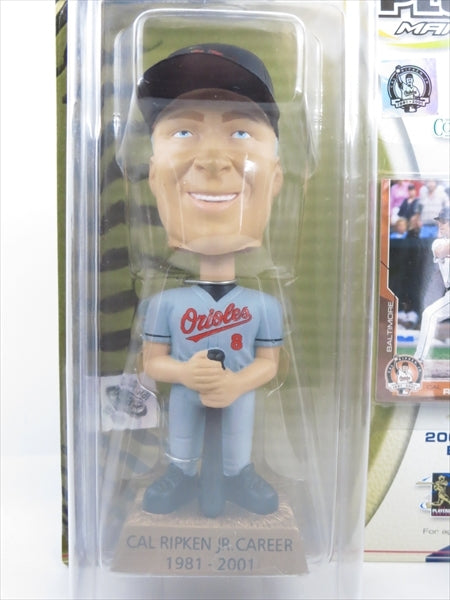 カル・リプケンＪｒ ボルティモア・オリオールズ ボブルヘッド 2001 MLB Play Makers bobble head Upper Deck(アッパーデック)