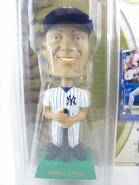 デレク・ジーター ニューヨーク・ヤンキース ボブルヘッド 2001 MLB Play Makers bobble head Upper Deck(アッパーデック)
