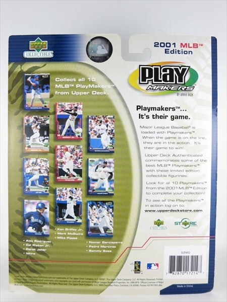 イチロー シアトル・マリナーズ ボブルヘッド 2001 MLB Play Makers bobble head Upper Deck(アッパーデック)