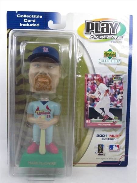 マーク・マグワイア セントルイス・カージナルス ボブルヘッド 2001 MLB Play Makers bobble head Upper Deck(アッパーデック)