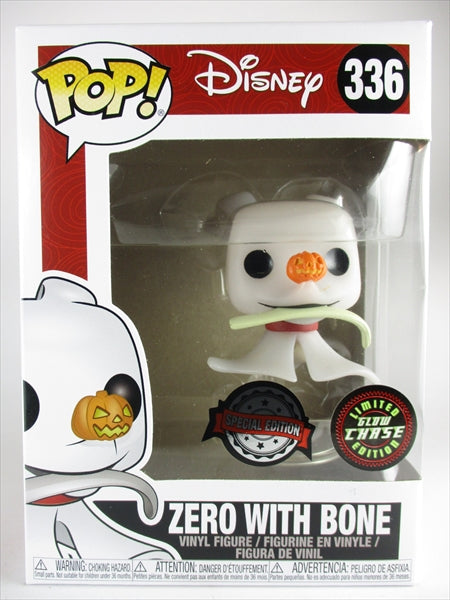 幽霊犬ゼロ 骨 蓄光版 CHASE [ナイトメアー・ビフォア・クリスマス] FUNKO(ファンコ) POP! 336