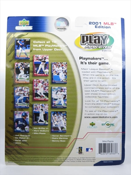 マイク・ピアッツァ ニューヨーク・メッツ ボブルヘッド 2001 MLB Play Makers bobble head Upper Deck(アッパーデック)