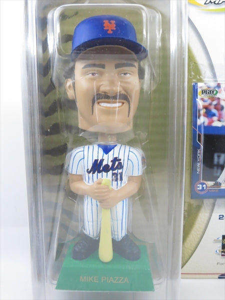 マイク・ピアッツァ ニューヨーク・メッツ ボブルヘッド 2001 MLB Play Makers bobble head Upper Deck(アッパーデック)