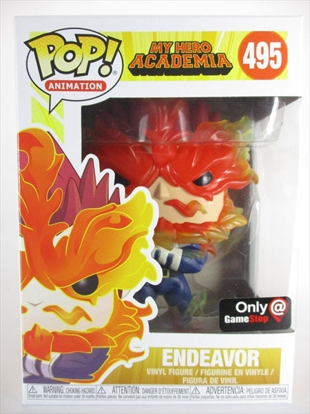 エンデヴァー GAMESTOP限定 [僕のヒーローアカデミア] FUNKO(ファンコ) POP! ANIMATION 495