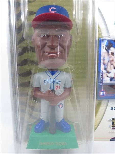 サミー・ソーサ シカゴ・カブス ボブルヘッド 2001 MLB Play Makers bobble head Upper Deck(アッパーデック)