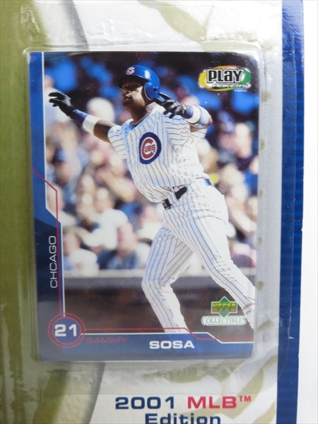 サミー・ソーサ シカゴ・カブス ボブルヘッド 2001 MLB Play Makers bobble head Upper Deck(アッパーデック)