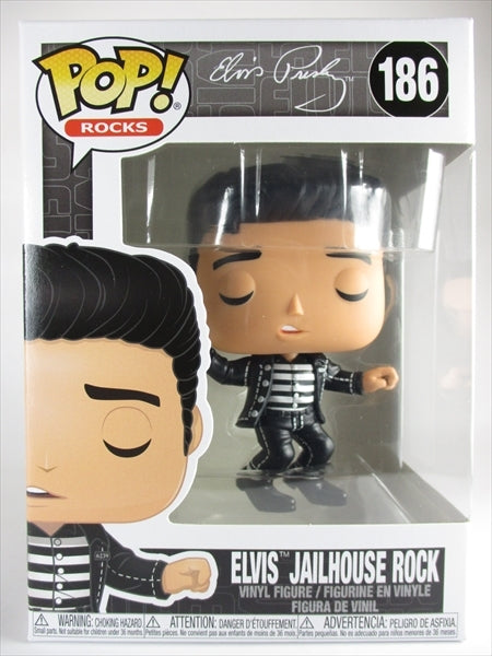 エルヴィス・プレスリー 監獄ロック [Elvis Presley] FUNKO(ファンコ) POP! ROCKS 186