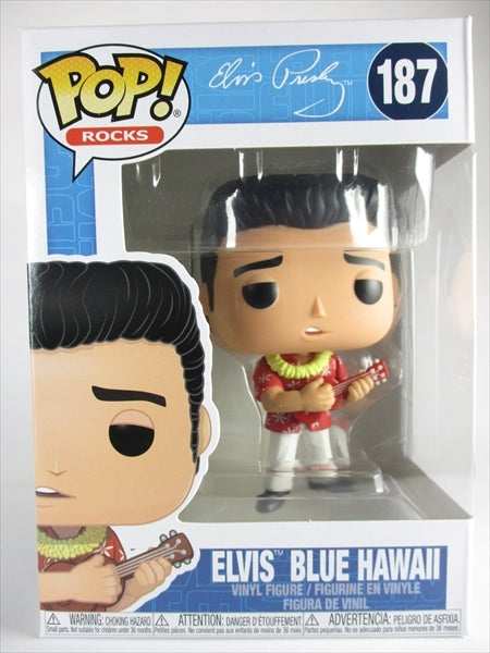 エルヴィス・プレスリー ブルー・ハワイ [Elvis Presley] FUNKO(ファンコ) POP! ROCKS 187