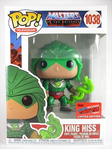 KING HISS 2020年NYCC限定 [マスターズオブザユニバース] FUNKO(ファンコ) POP! TELEVISION 1038