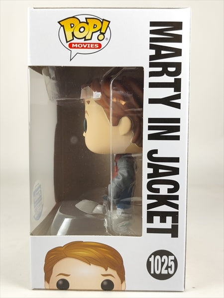 マーティ・マクフライ　ジャケット FUNKOショップ限定 [バックトゥーザフューチャー(BACK TO THE FUTURE)] FUNKO(ファンコ) POP! MOVIES 1025