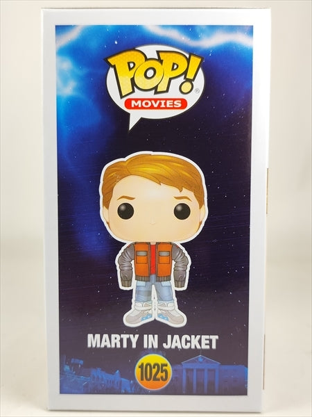 マーティ・マクフライ　ジャケット FUNKOショップ限定 [バックトゥーザフューチャー(BACK TO THE FUTURE)] FUNKO(ファンコ) POP! MOVIES 1025