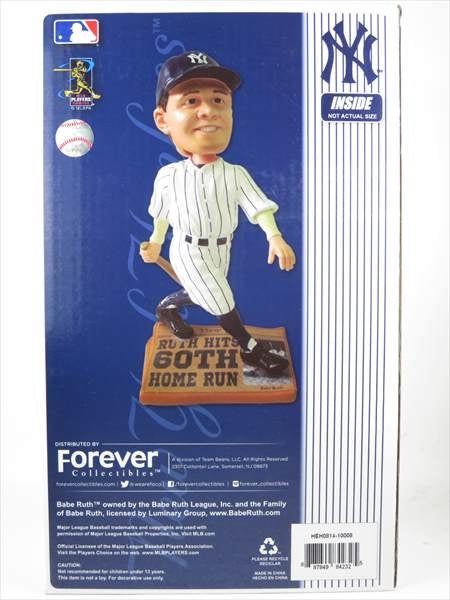 ベーブ・ルース ニューヨーク・ヤンキース 60号ホームラン Forever Collectibles 300体限定