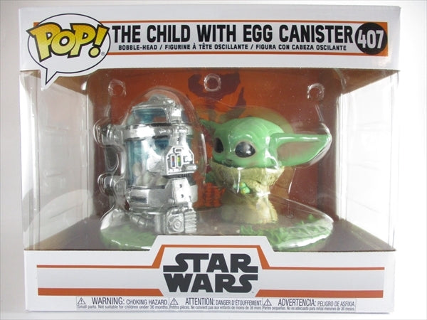 【箱傷】 チャイルド with エッグ容器 [STARWARS(スターウォーズ)] FUNKO(ファンコ) POP! 407
