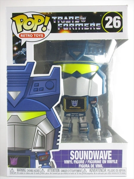 サウンドウェーブ [トランスフォーマー] FUNKO(ファンコ) POP! RETRO TOYS 26