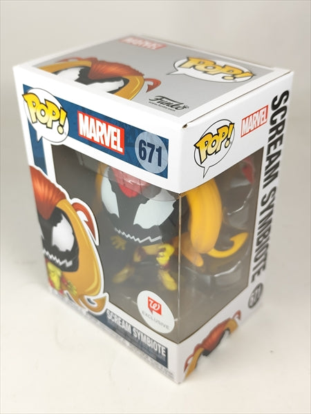 【箱傷】 スクリーム・シンビオート [スパイダーマン] FUNKO(ファンコ) POP! 671