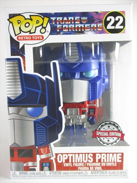 オプティマスプライム メタリック [トランスフォーマー] FUNKO(ファンコ) POP! RETRO TOYS 22