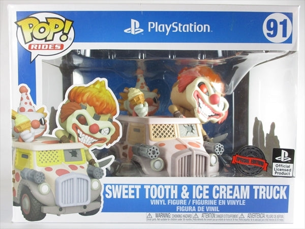 スウィート・トゥース＆アイスクリームトラック [ツイステッド・メタル] FUNKO(ファンコ) POP! RIDES 91