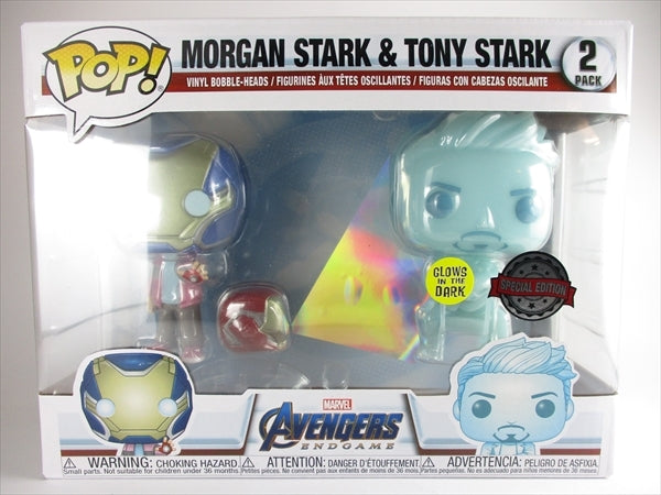 モーガンスターク＆トニースターク 蓄光版 [Avengers(アベンジャーズ・エンドゲーム)] FUNKO(ファンコ) POP! 2PACK