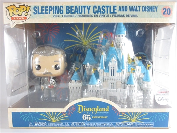 眠れる森の美女の城とウォルト・ディズニー [Disneyland] FUNKO(ファンコ) POP! TOWN 20