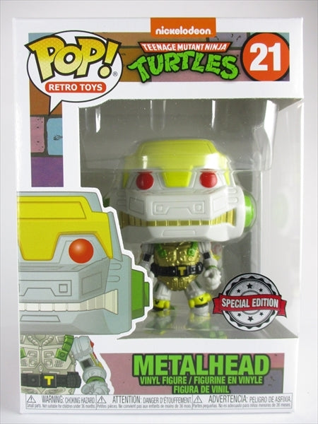 メタルヘッド [TURTLES(タートルズ)] FUNKO(ファンコ) POP! RETRO TOYS 21