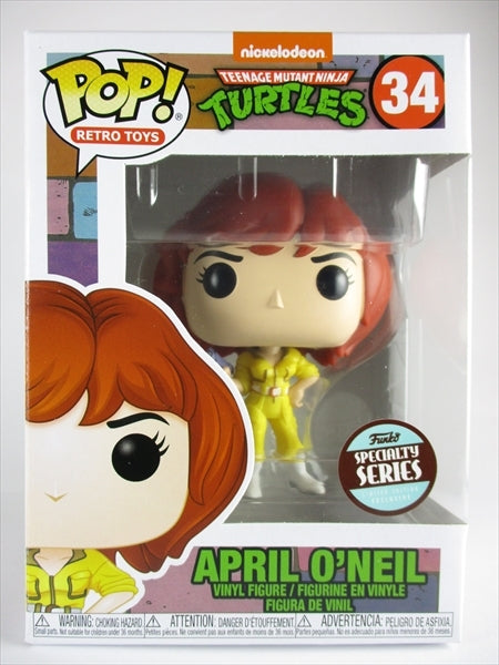 エイプリル・オニール [TURTLES(タートルズ)] FUNKO(ファンコ) POP! RETRO TOYS 34