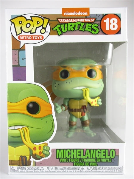 ミケランジェロ [TURTLES(タートルズ)] FUNKO(ファンコ) POP! RETRO TOYS 18