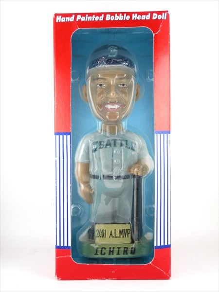 イチロー シアトル・マリナーズ ボブルヘッド 2001年ア・リーグMVP Genuine Merchandise