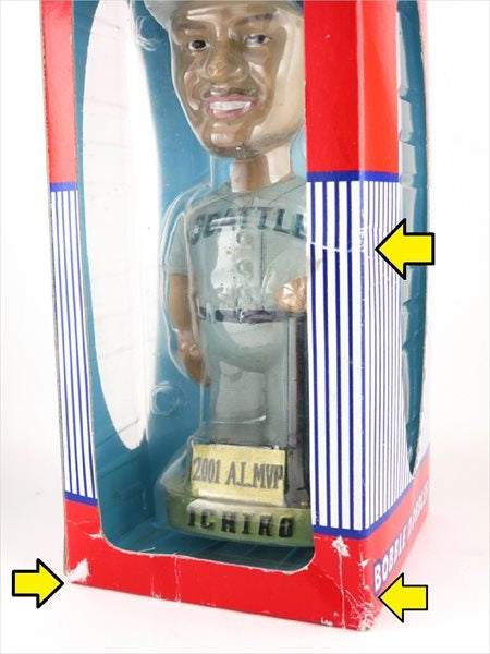 イチロー シアトル・マリナーズ ボブルヘッド 2001年ア・リーグMVP Genuine Merchandise
