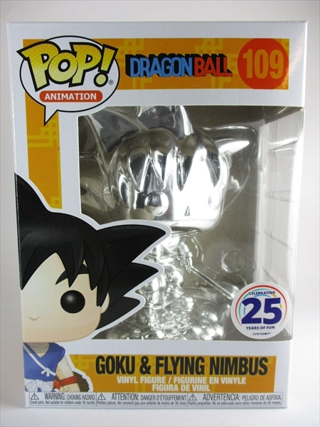 孫悟空&筋斗雲 シルバークロム [ドラゴンボール] FUNKO(ファンコ) POP! ANIMATION 109