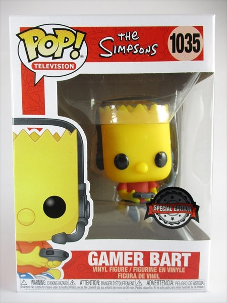 ゲーマーバート [SHIMPSONS(シンプソンズ)] FUNKO(ファンコ) POP! TELEVISION 1035