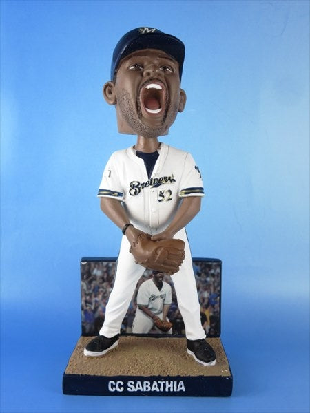 CCサバシア ミルウォーキー・ブルワーズ 40th Anniversary Collectible Bobble Head