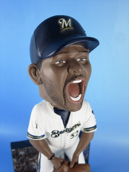 CCサバシア ミルウォーキー・ブルワーズ 40th Anniversary Collectible Bobble Head