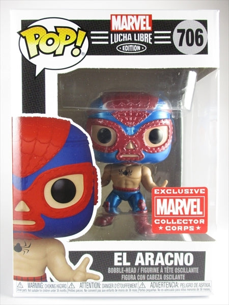 EL ARACHO(スパイダーマン) MARVEL COLLECTOR CORP限定版 [LUCHA LIBRE EDITION] FUNKO(ファンコ) POP! 706