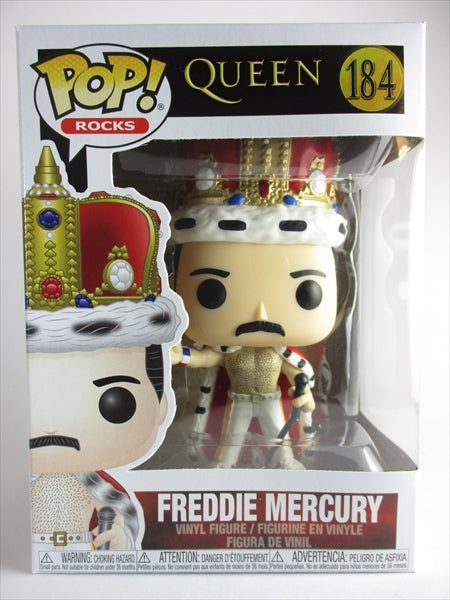 フレディ・マーキュリー [クイーン(QUEEN)] FUNKO(ファンコ) POP! ROCKS 184
