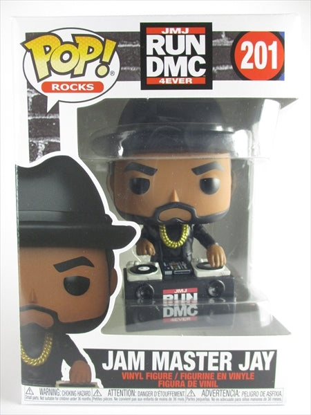 ジャム・マスター・ジェイ [ラン・ディーエムシー(Run-D.M.C.)] FUNKO(ファンコ) POP! ROCKS 201