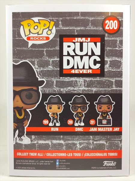 DMC(ダリル・マクダニエルズ) [ラン・ディーエムシー(Run-D.M.C.)] FUNKO(ファンコ) POP! ROCKS 200