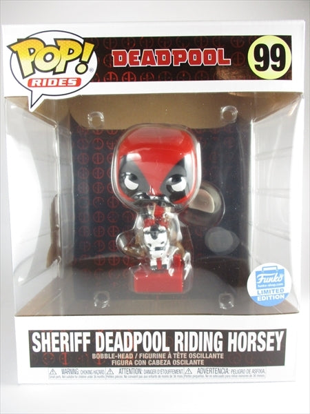 馬に乗った保安官デッドプール FUNKOショップ限定 [DEADPOOL] FUNKO(ファンコ) POP! RIDES 99