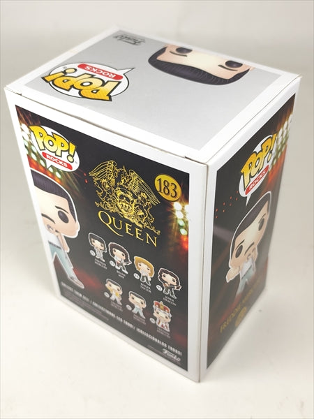 【箱傷】 フレディ・マーキュリー [クイーン(QUEEN)] FUNKO(ファンコ) POP! ROCKS 183