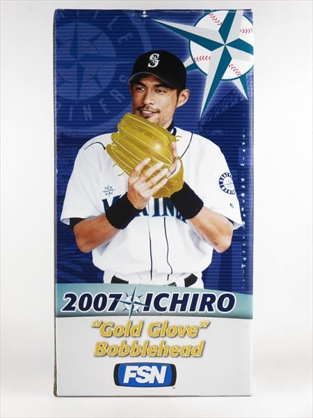イチロー シアトル・マリナーズ ボブルヘッド ゴールドグラブ 2007 MARINERS BOBBLEHEAD SERIES