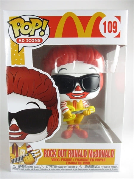 ロックアウト ロナルド・マクドナルド [マクドナルド(McDonald's)] FUNKO(ファンコ) POP! AD ICONS 109