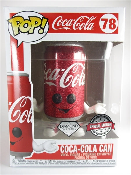 コカ・コーラ缶 ダイヤモンドグリッター [Coca Cola] FUNKO(ファンコ) POP! 78
