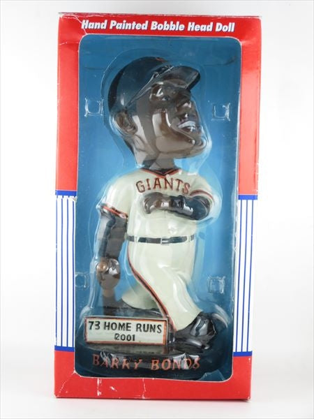 バリー・ボンズ サンフランシスコ・ジャイアンツ ホームラン73本 2001年 ボブルヘッド 7373体限定 Genuine Merchandise