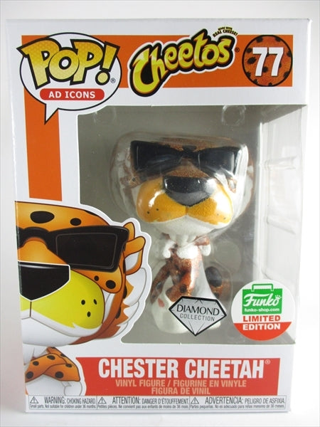 チェスターチーター FUNKOショップ限定 ダイヤモンドグリッター [チートス(Cheetos)] FUNKO(ファンコ) POP! AD ICONS 77