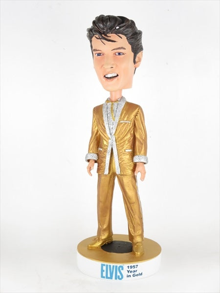 エルヴィス・プレスリー 1957 Year in Gold NECA(ネカ) Head Knockers ボブルヘッド