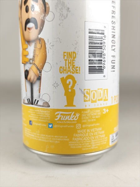 【取寄品・依頼者以外購入不可】フレディ・マーキュリー ソーダ缶 [QUEEN] FUNKO(ファンコ) SODA